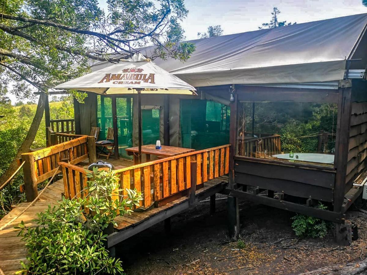 Fernhill Tented Treehouses Rheenendal ภายนอก รูปภาพ