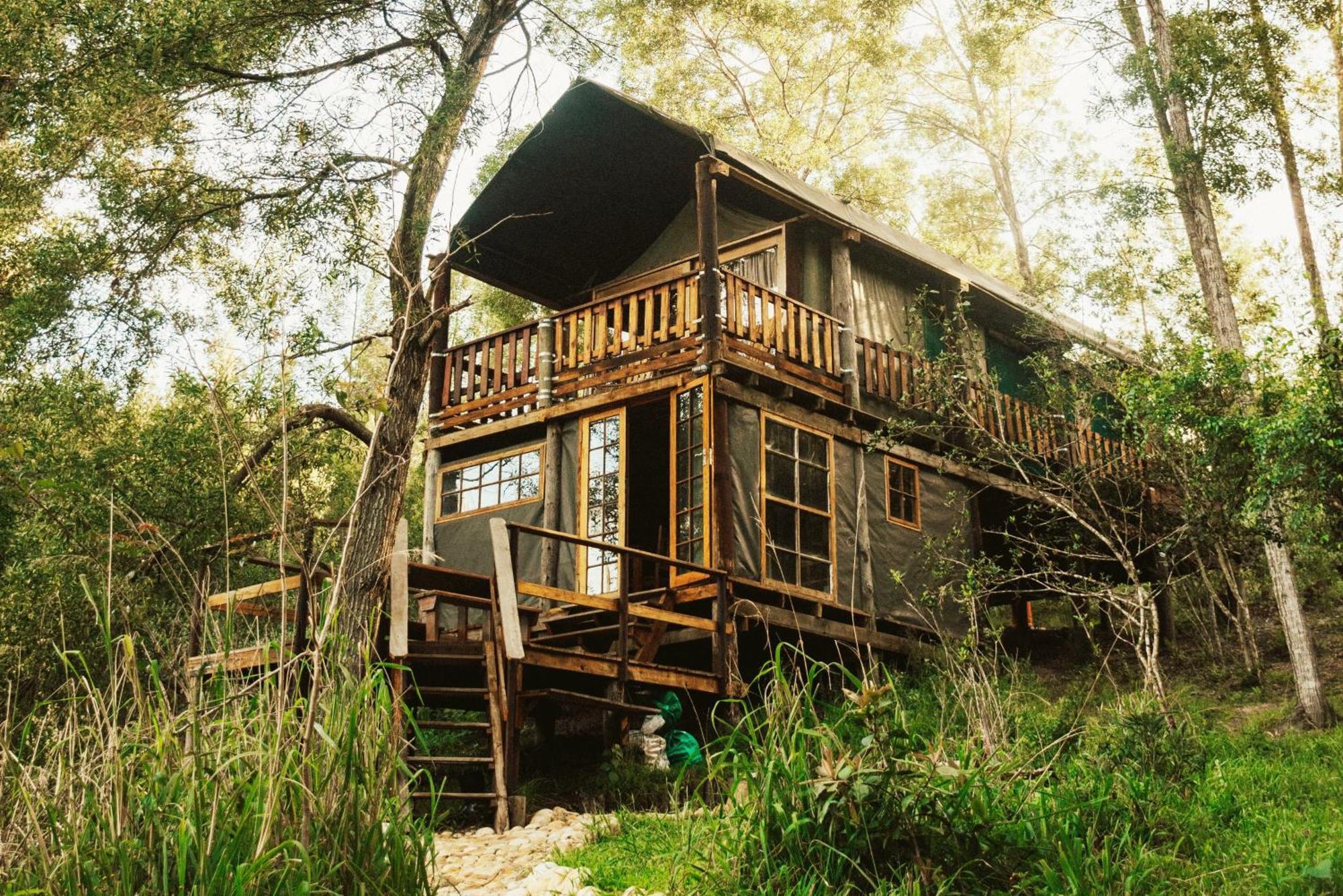 Fernhill Tented Treehouses Rheenendal ภายนอก รูปภาพ